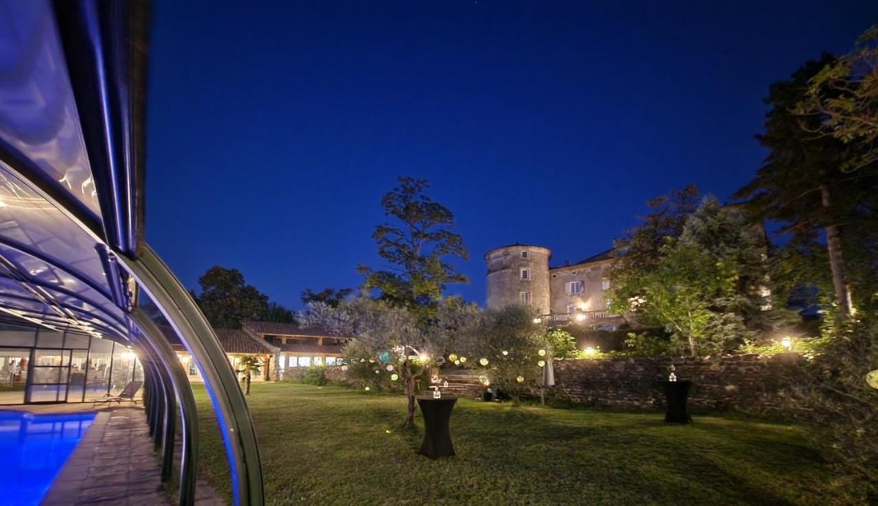 Chateau De Mauras Chomérac Esterno foto