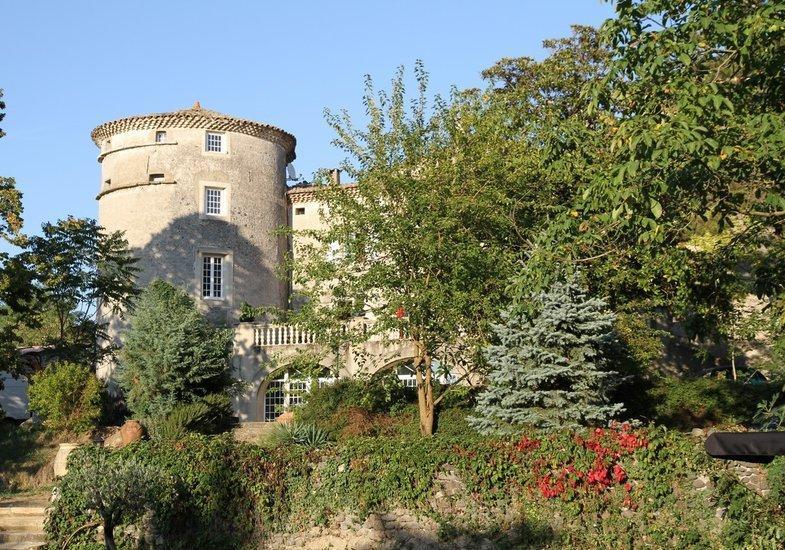 Chateau De Mauras Chomérac Esterno foto