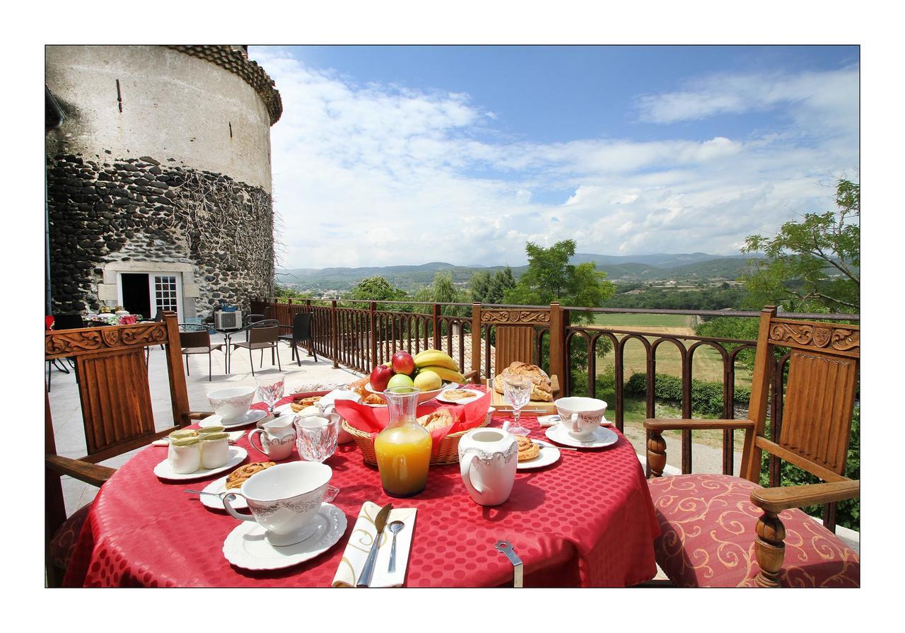 Chateau De Mauras Chomérac Esterno foto
